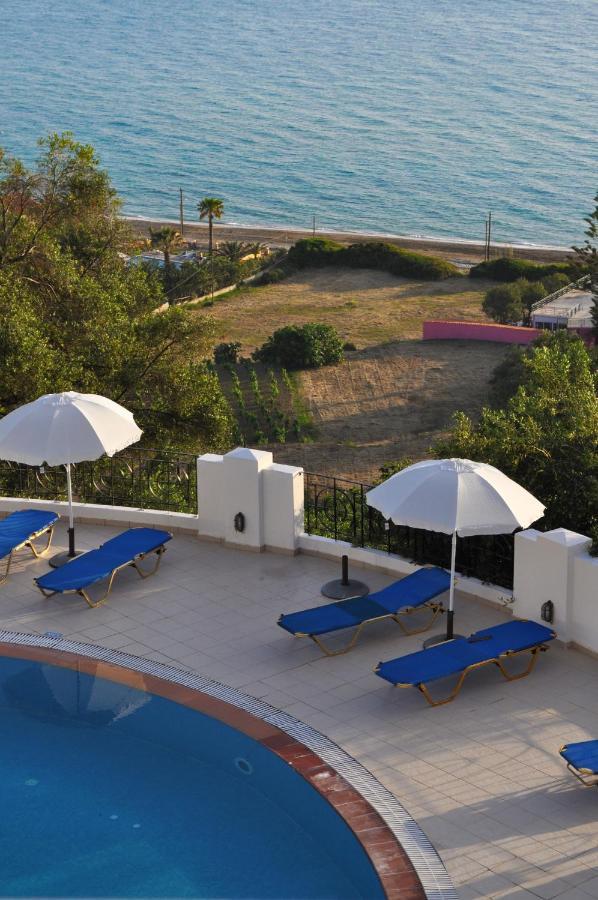 Beautiful Holiday Apartments Maria With Amazing Pool - Agios Gordios Beach Экстерьер фото